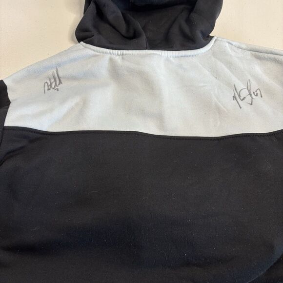 Vintage Reebok Face Off Collection NHL Los Angeles Kings Hoodie M SIGNED NO COA - Picture 4 of 14